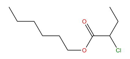 Hexyl 2-chlorobutanoate